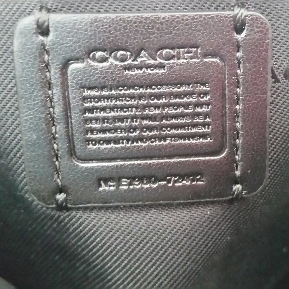 COACH Kitt Horse and Carriage Jacquard Crossbody - Picture 11 of 15